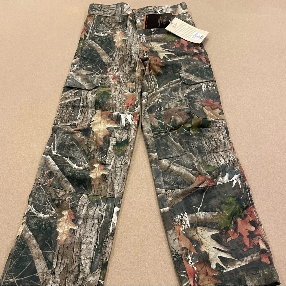RedHead Boy’s Kanati Camo Silent Hide Flex Fit Pants Size Large New With Tags